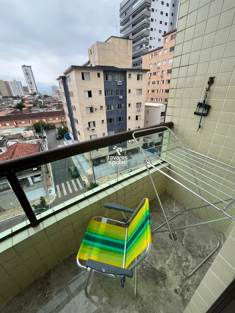 APARTAMENTO 02 QUARTOS SENDO 01 SUÍTE CANTO DO FORTE EM PRAIA GRANDE